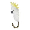 Wildlife Garden Hand Carved Hook Sulphur-crested Cockatoo