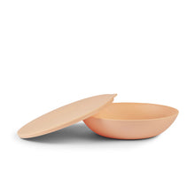  Put A Lid On It Round Serving Bowl with Lid - Small Peach