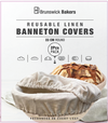 BBakers Round Banneton Liners Set of 2 23cm