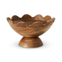  Madras Link Luca Scalloped Pedestal Bowl 30cm