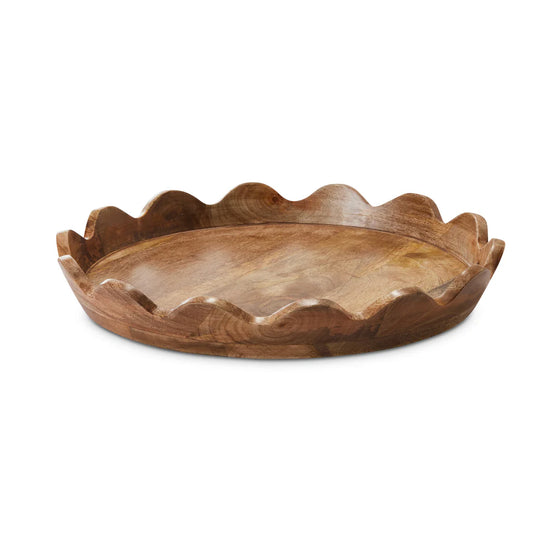 Madras Link Luca Scalloped Tray 41cm