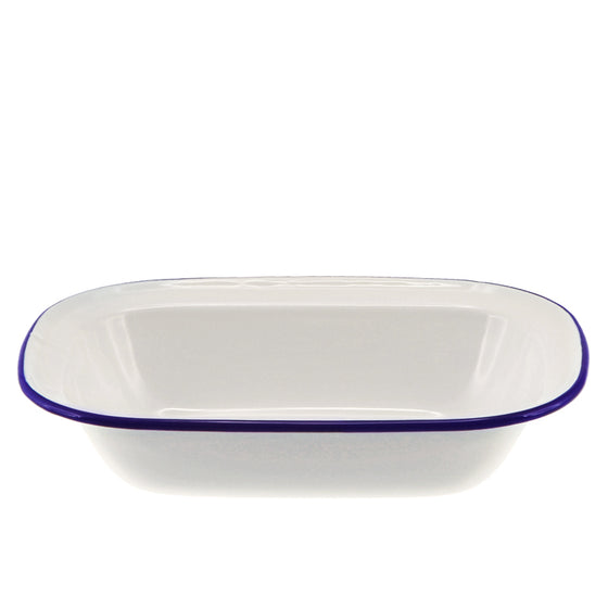 Falcon Enamel Oblong Pie Dish 24cm