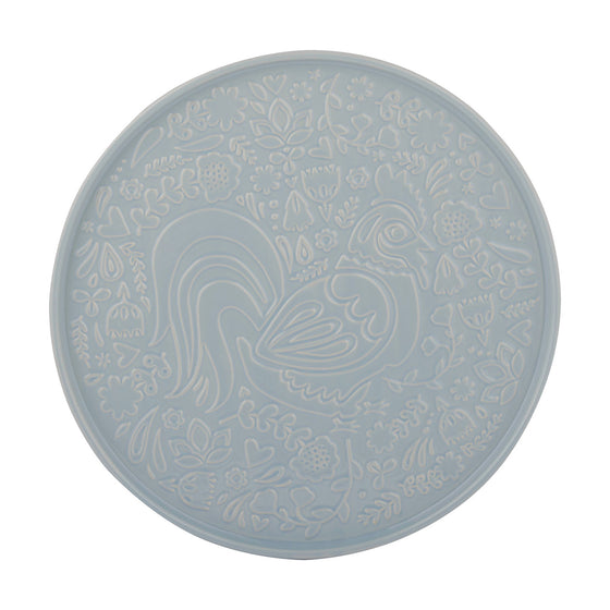 Mason Cash Home To Roost Round Platter