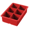 Tovolo Red King Cube Ice Tray
