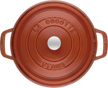  Staub Round Cocotte 3.8ltr 24cm Cinnamon