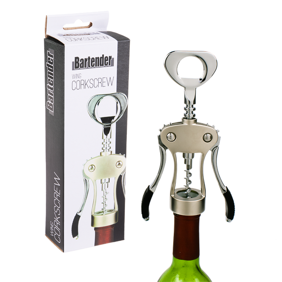 Bartender Wing Corkscrew