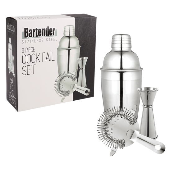 Bartender Cocktail Set 3pce