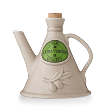 'The Milk' Ceramic Olive Oil Cruet Grey 500ml