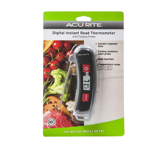 Acurite Digital Thermometer With Folding Probe