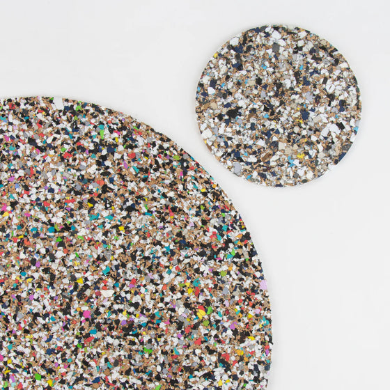 Liga Beach Clean Placemats Round Set 4