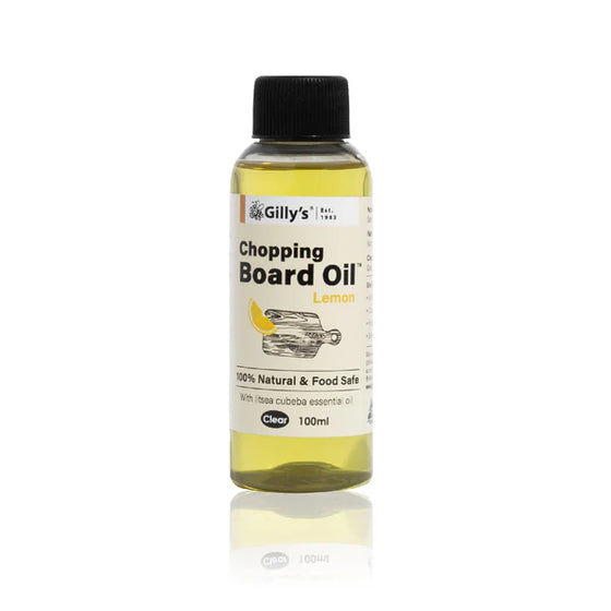 Gilly's Chopping Board Oil 100ml - Lemon