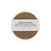 Liga Orbit Coasters Round Grey