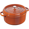 Staub Round Cocotte 6.7ltr 28cm Cinnamon