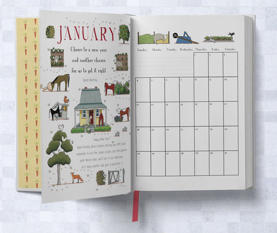 Red Tractor Designs Diary 2026