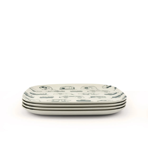 Van Go Destinations Plate 22cm Caravans