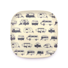  Van Go Destinations Plate 22cm Caravans