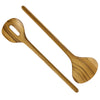 Icon Chef Teak Ginkgo Salad Servers