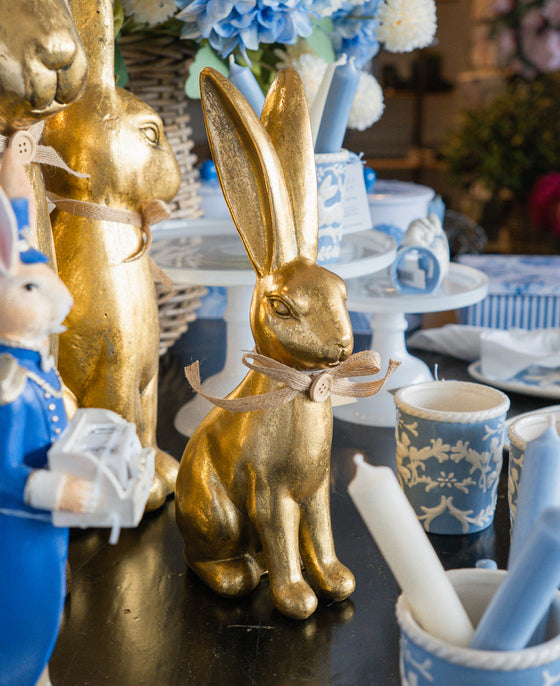 Holly & Ivy Provincial Gold Hare 50cm