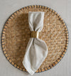 Raine and Humble Herringbone Napkin Set 4 Taupe