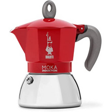  Bialetti Moka Express Induction 4 Cup Red