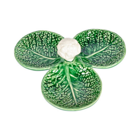 Barcelos 3 Leaf Cabbage Dish 20cm