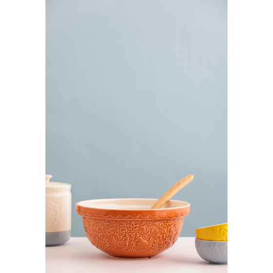 Mason Cash Home To the Roost Orange Mixing Bowl 24cm