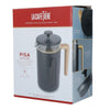 La Cafetiere Pisa 8 Cup 1l Black