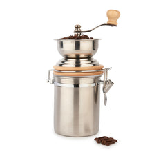  La Cafetiere Stainless Steel Coffee Grinder W Storage