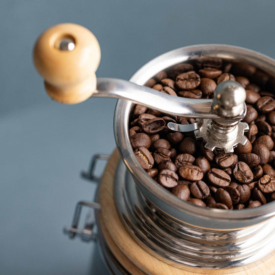La Cafetiere Stainless Steel Coffee Grinder W Storage