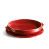 Emile Henry Tarte Tartin Set Burgundy